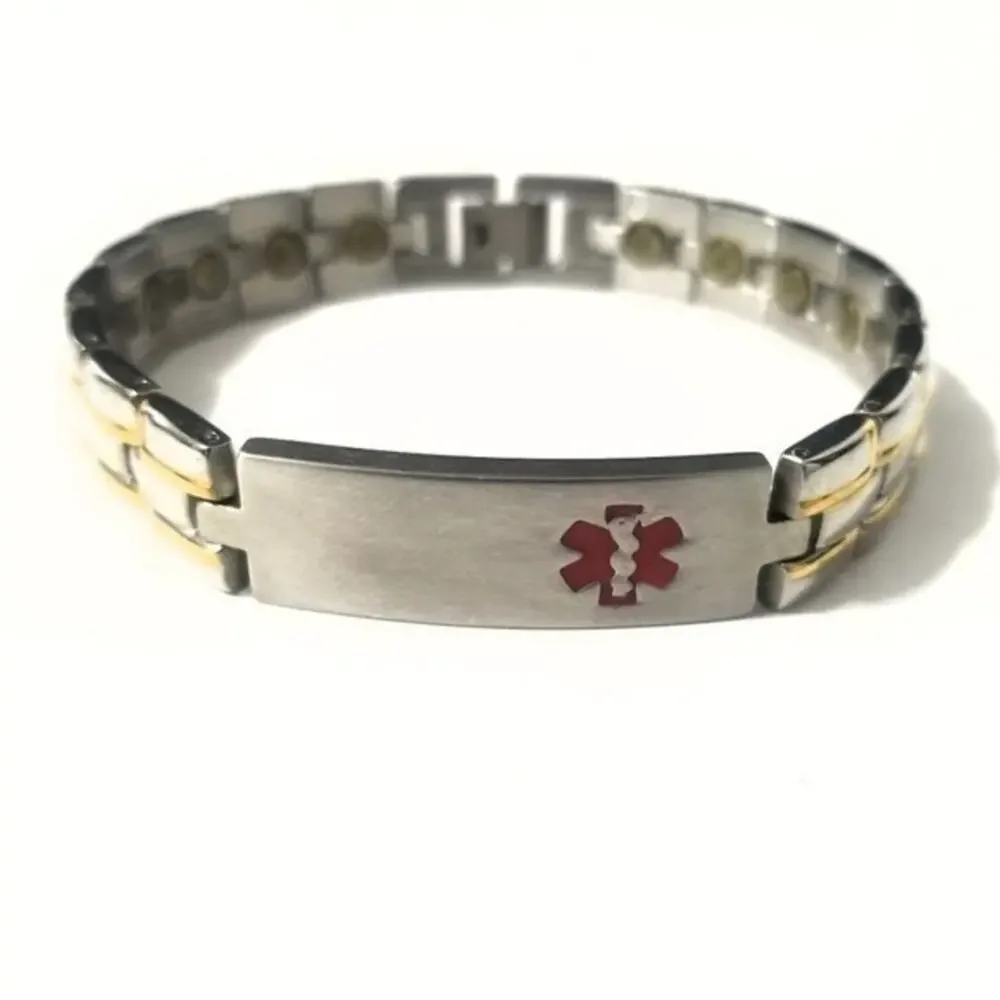 New stainless steel‎ medical magnetic bracelet 8.5